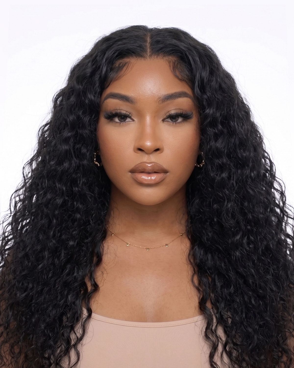Perruque Water Wave Prête-à-porter (Glueless) - Noir Naturel, HD Lace | LYS — vue 2