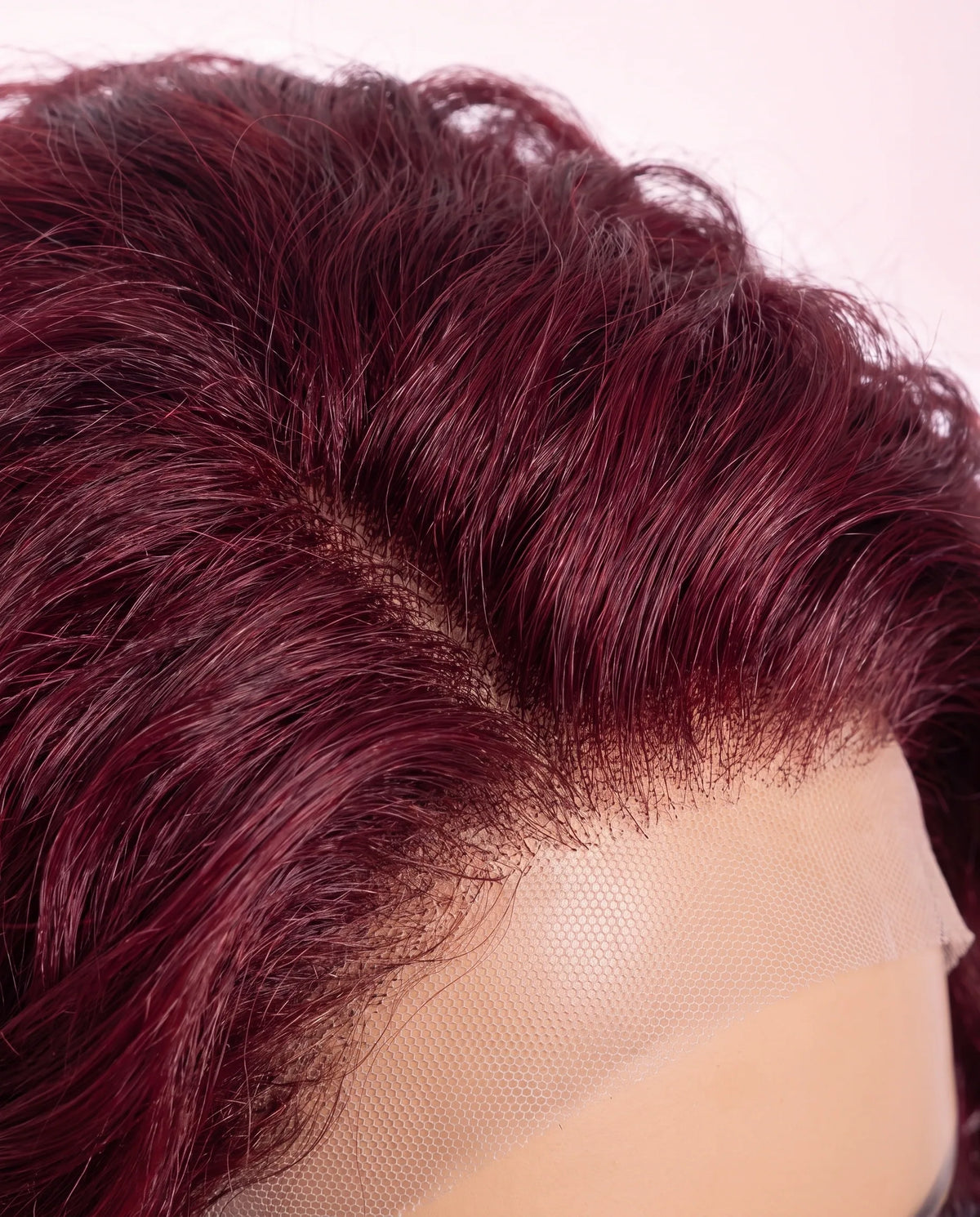 Natural Burgundy 99J Deep Wave Hair Wigs Extra Long LYS — vue 3