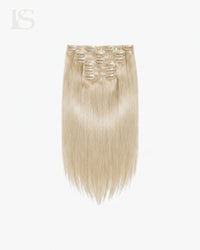 Extensión de Pelo Natural Ash Blonde / #60 Lys — el juego completo