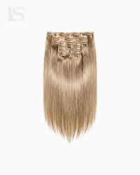 Extension Cheveux Naturel Cool Brown/Butter Blonde / #17/P10/16/60 Lys — le lot complet
