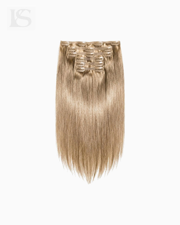 Natural Hair Extension Cool Brown/Butter Blonde / #17/P10/16/60 Lys — the complete set