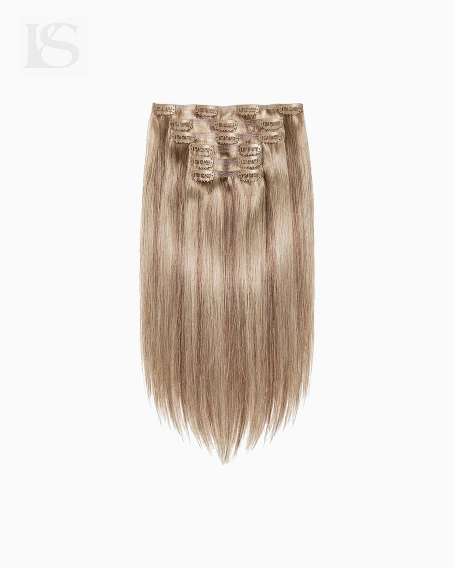 Extension Cheveux Naturel Honey Comb Highlight Lys — le lot complet