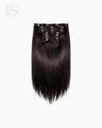 Natural Hair Extension Mochachino Brown / #1C Lys — the complete set