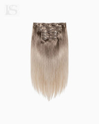 Natural Hair Extension White Mocha Lys — the complete set