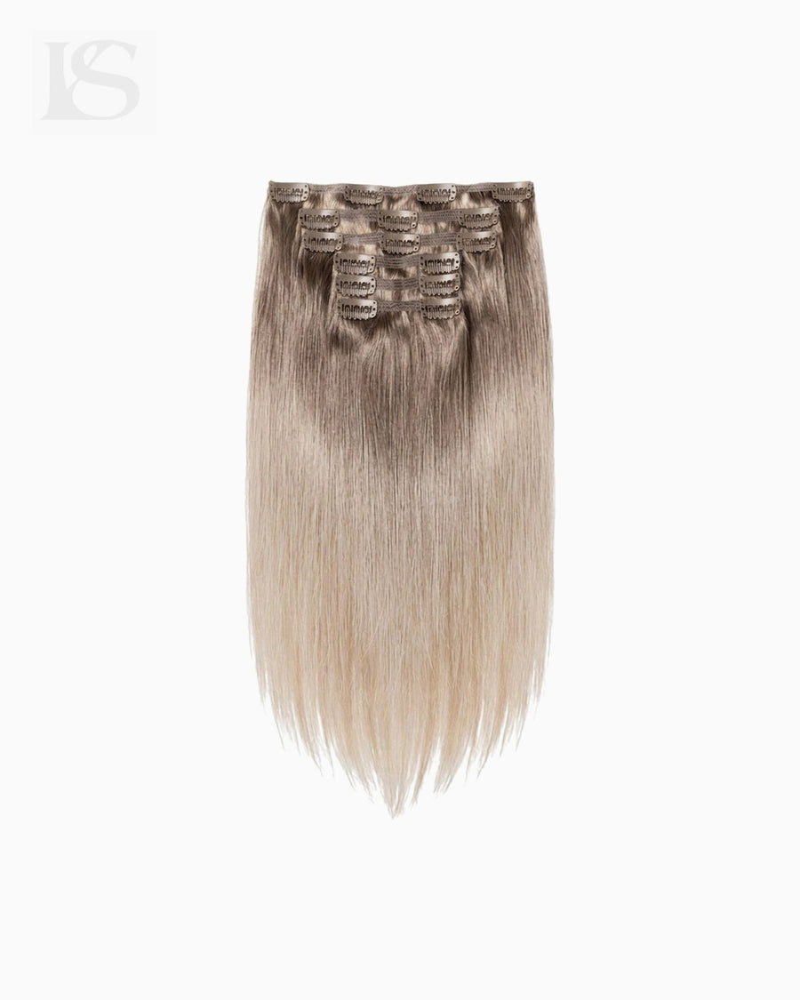 Natural Hair Extension White Mocha Lys — the complete set