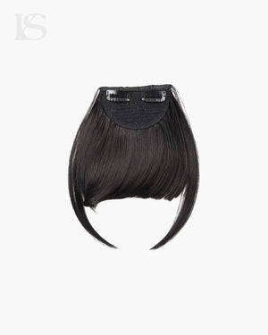 Hair Extensions Naturligt Hår Sort Pandehår Glat LYS