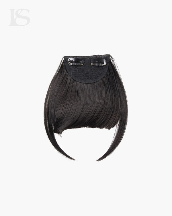 Natural Black Straight Hair Extensions Bangs LYS