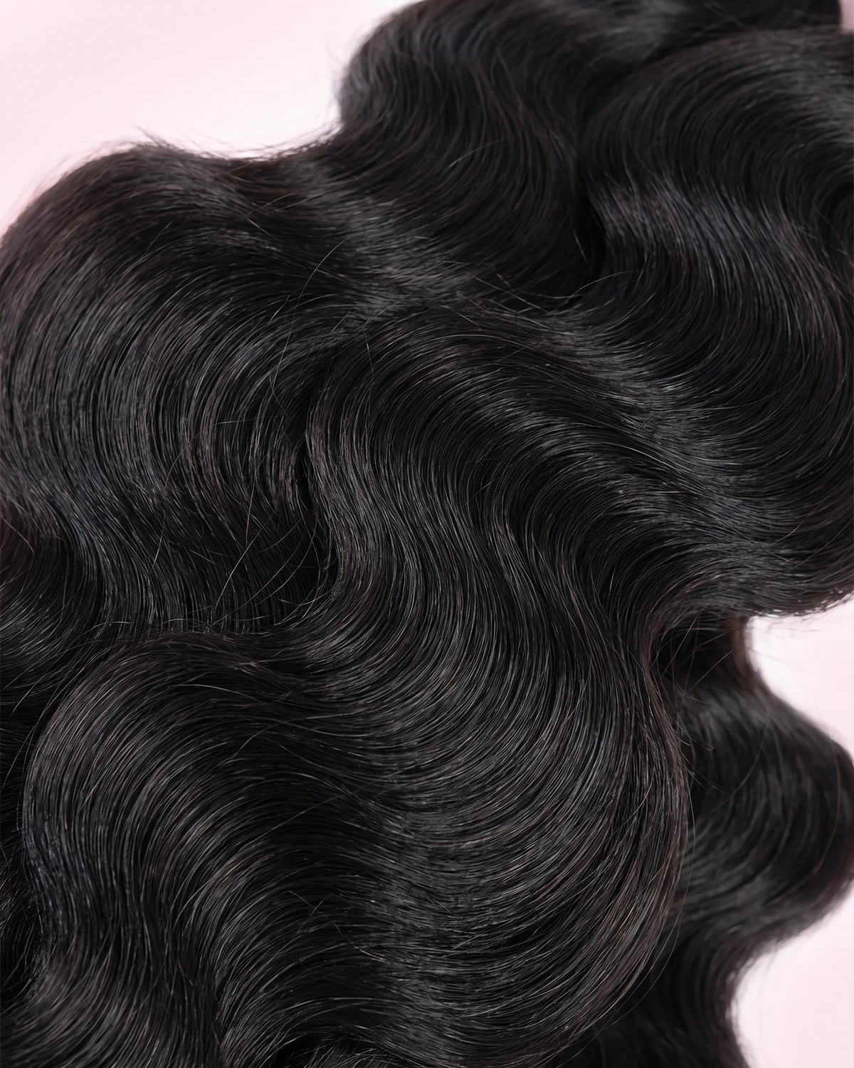 Body Wave Hair Weave - Natural Black | LYS — vue 2
