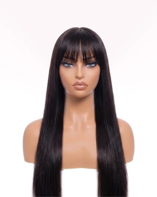 Straight Fringe Wig - Natural Black | LYS