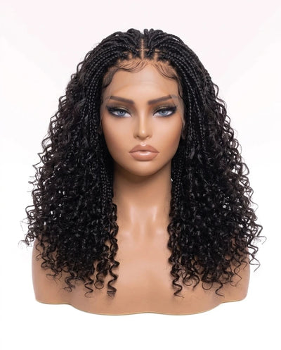 Perruque Boho Braids Water Wave HD Lace Glueless | LYS