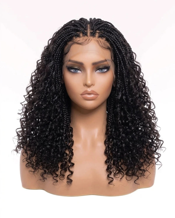Perruque Boho Braids Water Wave HD Lace Glueless | LYS