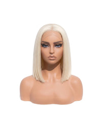 Perruque cheveux naturels blonds lisses bob Lys