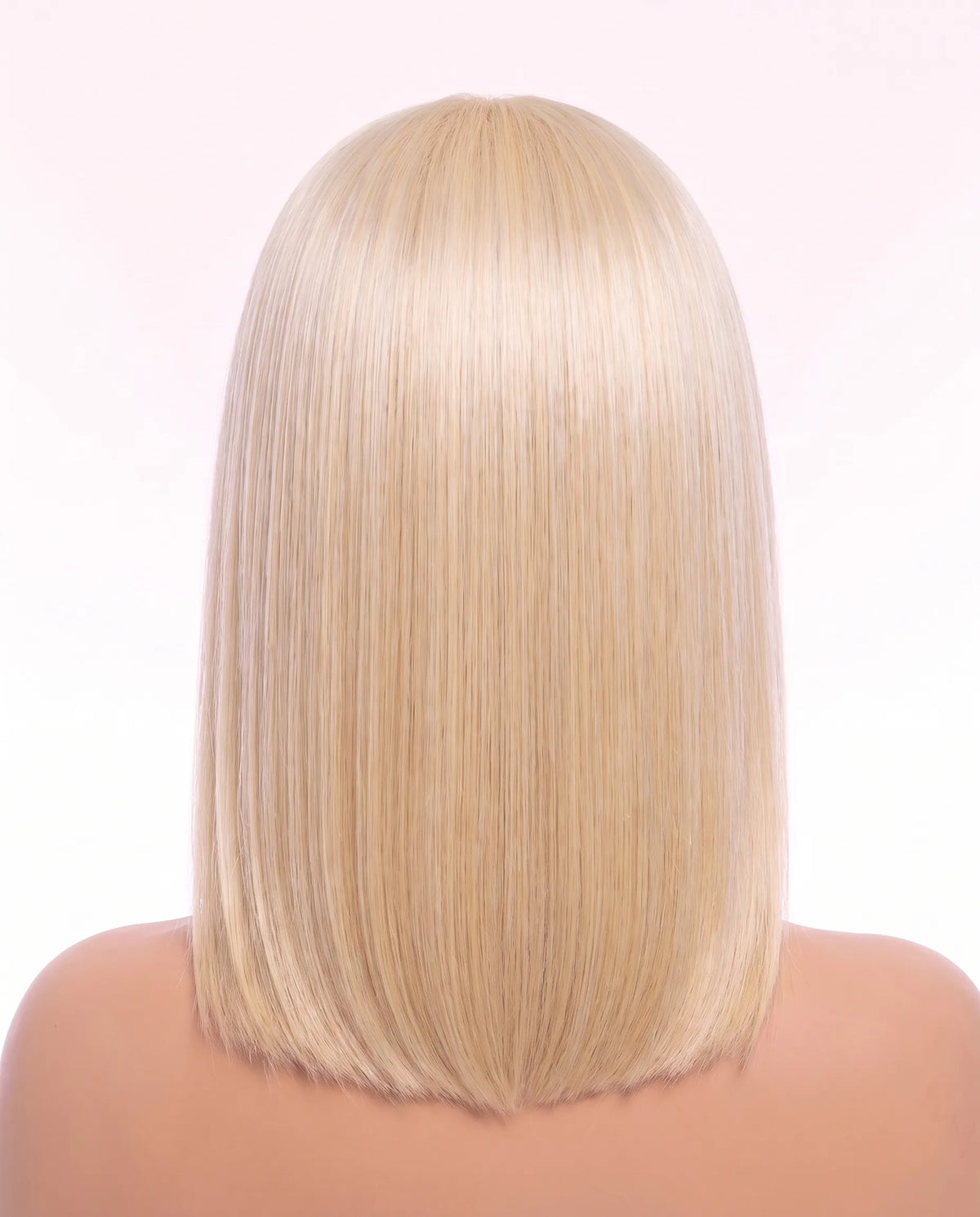 Natural Blonde Straight Hair Wigs bob LYS — vue 2
