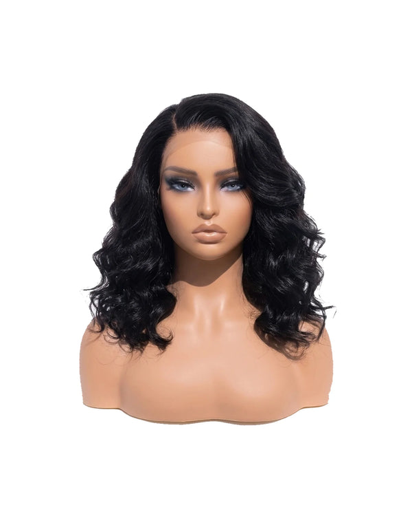 Perruques Cheveux Naturel Noir Naturel ondulé Long Dégradé LYS
