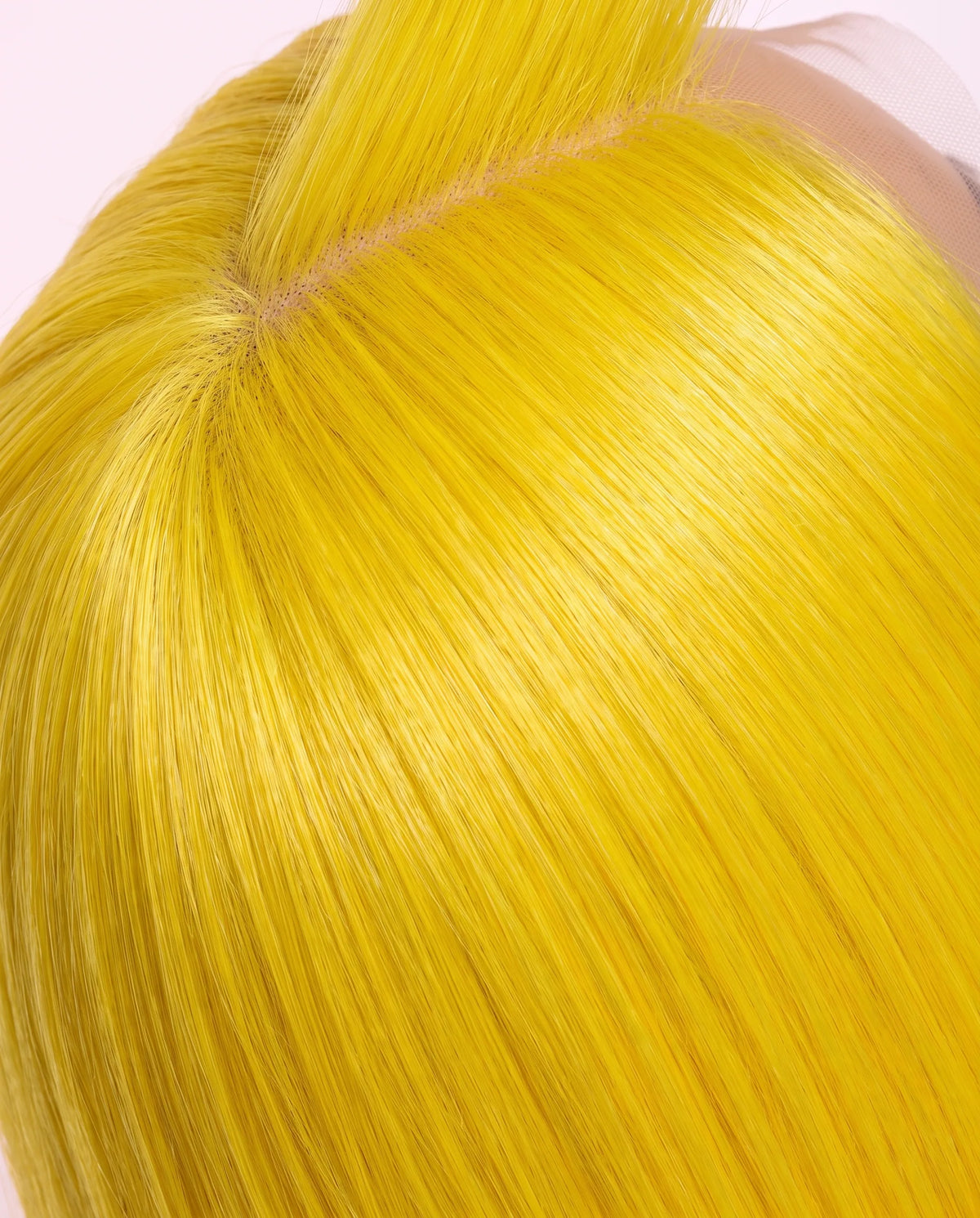 Natural Yellow Straight Hair Wigs Long LYS — vue 3