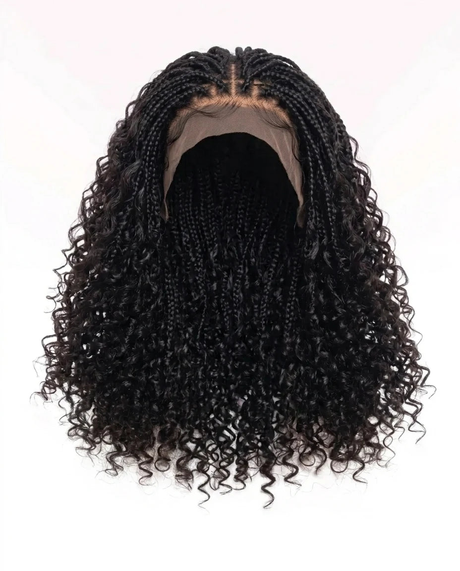 Perruque Boho Braids Water Wave HD Lace Glueless | LYS — vue 2