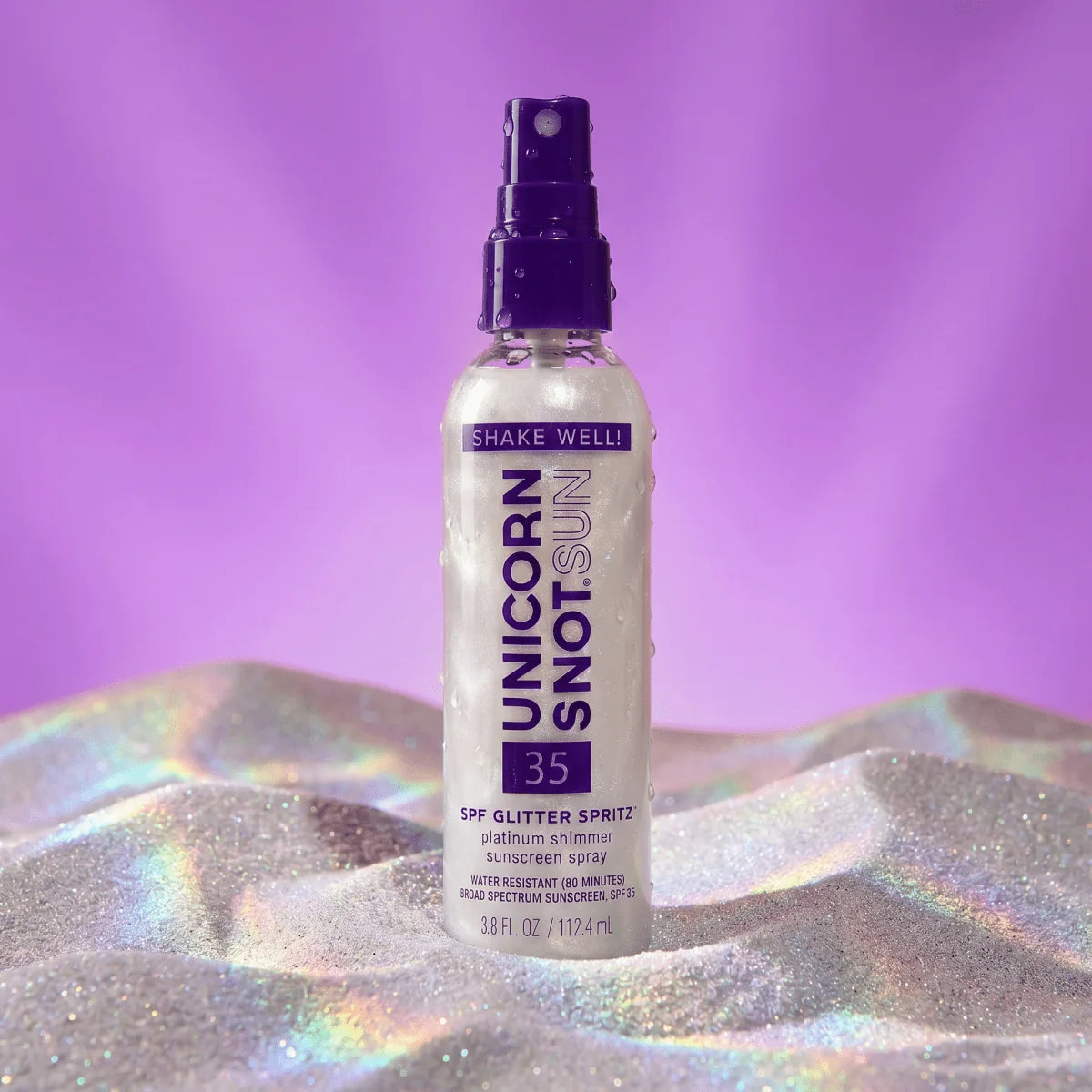 Crème Solaire Spray Paillette Platine SPF 35 — vue 2