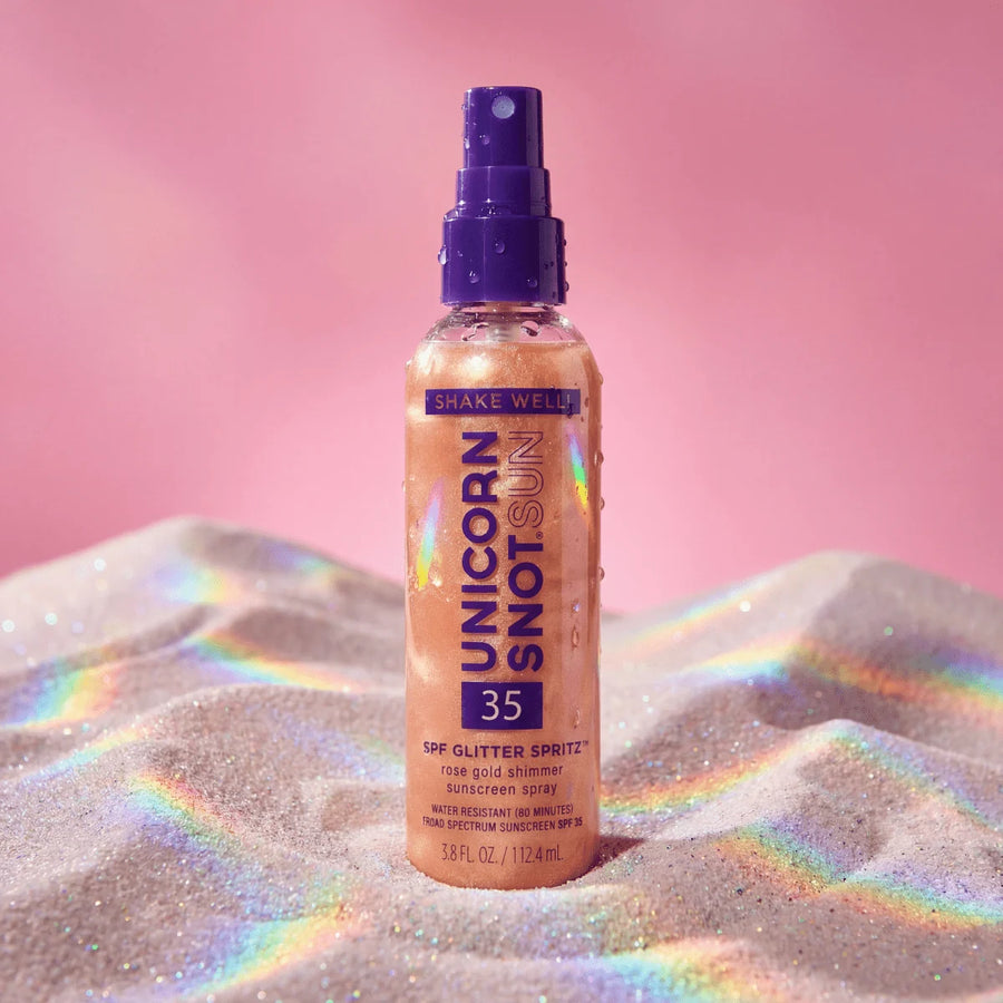 Rose Gold Glitter Spritz SPF 35 — 1