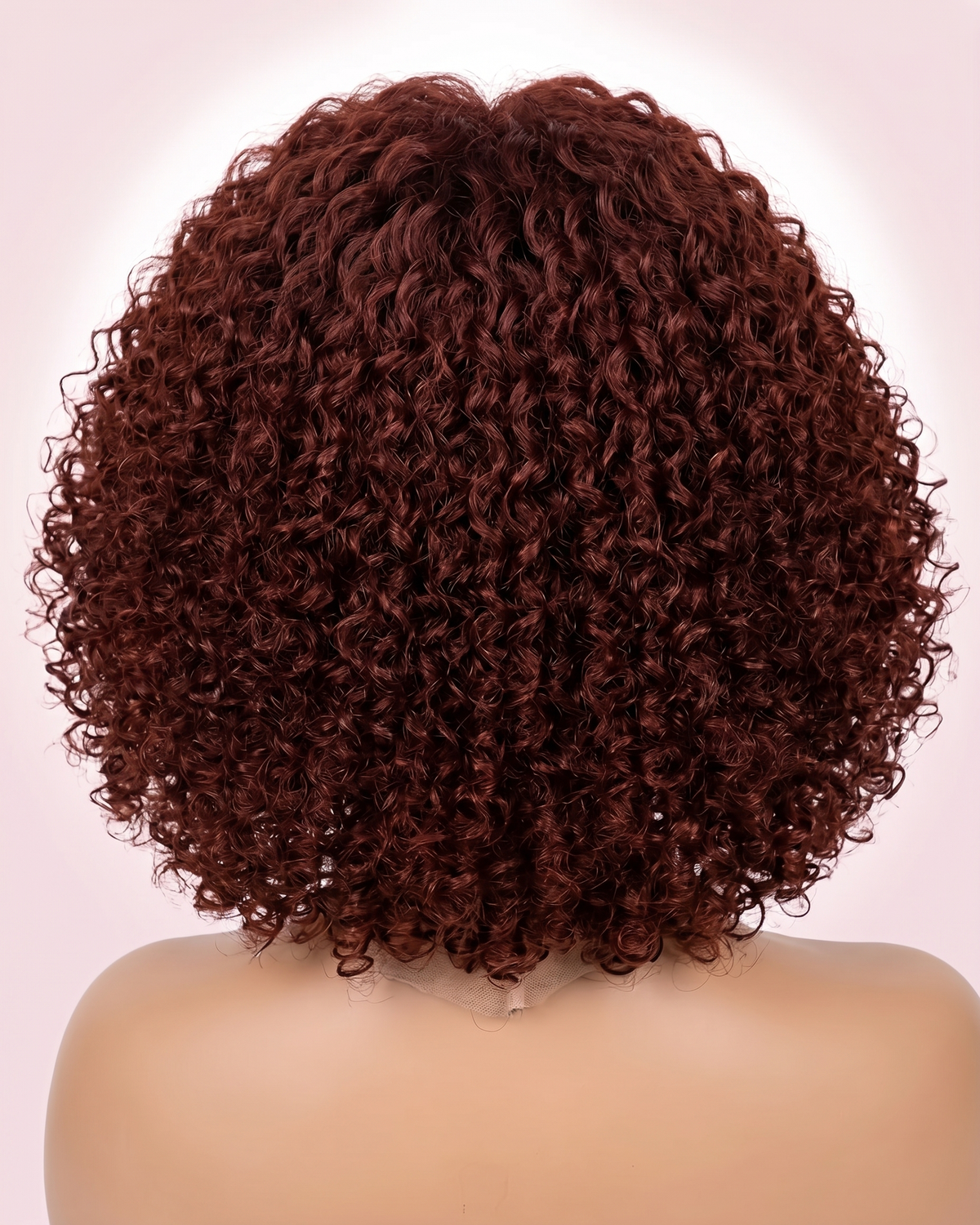 Perruque Afro Kinky Bouclé HD Lace 7x5 – Rouge Brun | LYS — vue 6