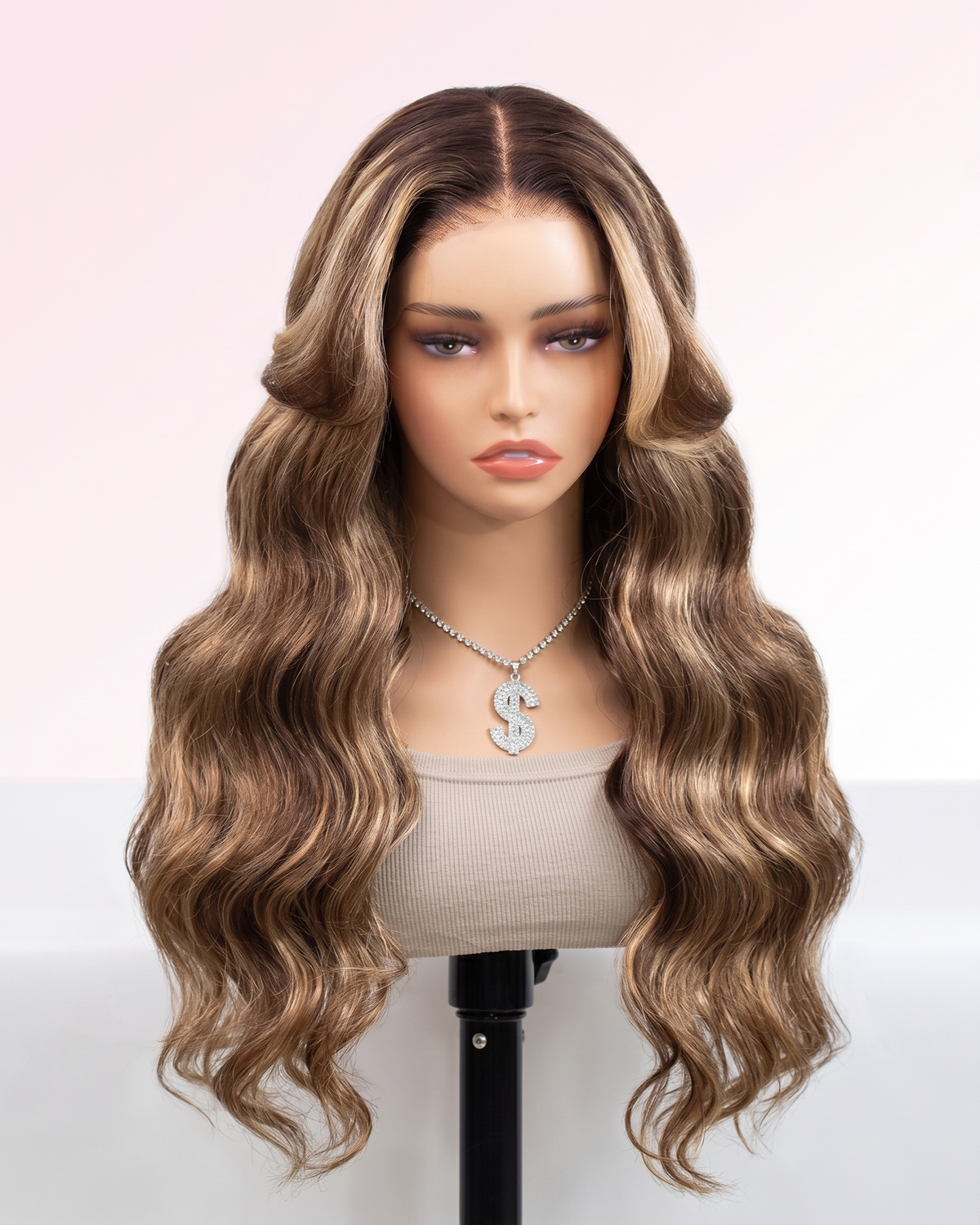 Perruque Prête-à-porter - Blond Miel Balayage, HD Lace 6x5 | LYS — vue 5