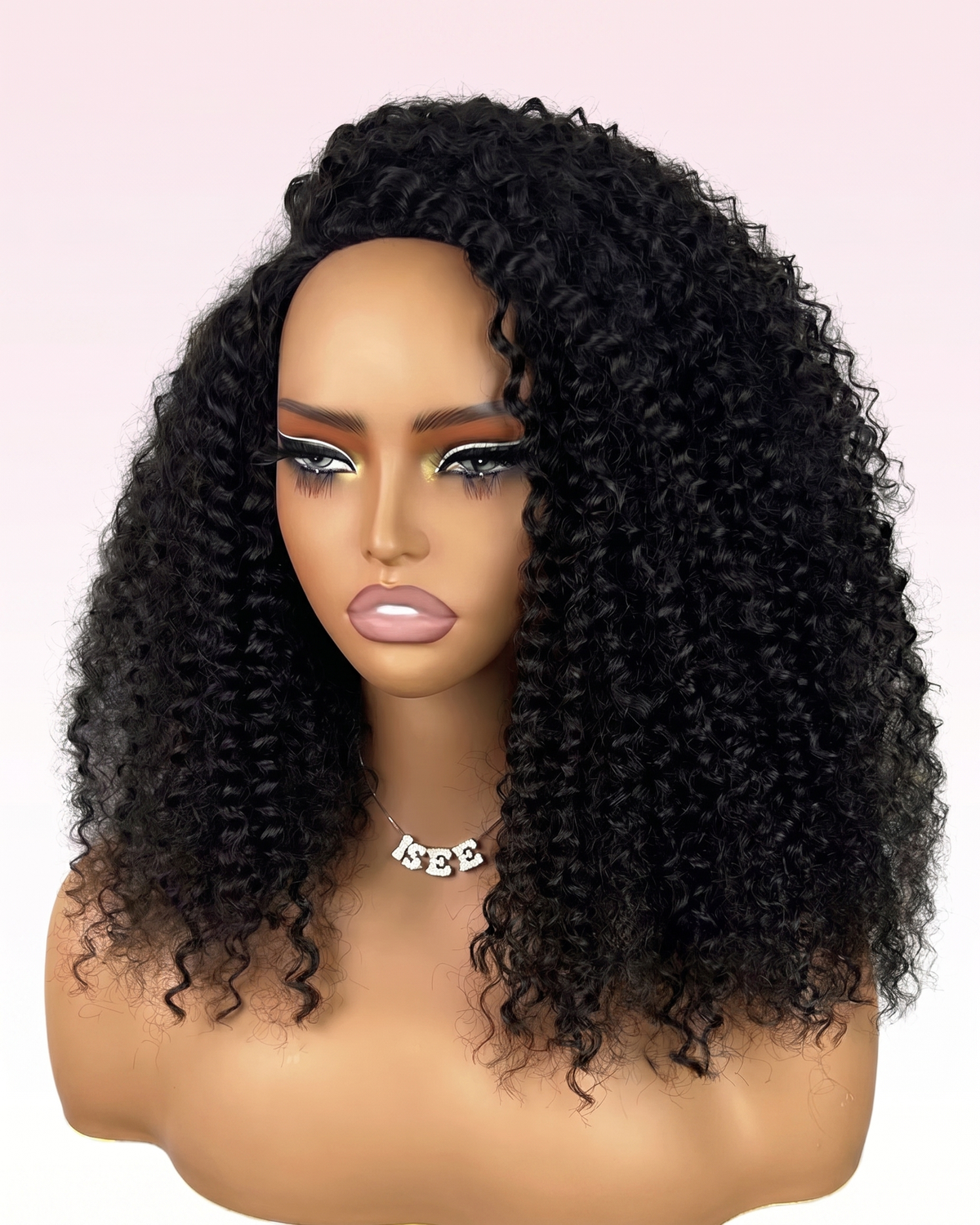 Demi-Perruque Kinky Curly Prête-à-porter - Noir Naturel | LYS — vue 5