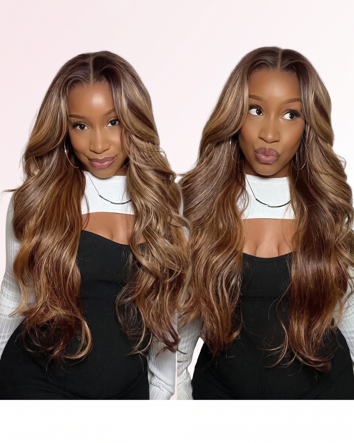 Perruque Prête-à-porter - Blond Miel Balayage, HD Lace 6x5 | LYS — vue 7
