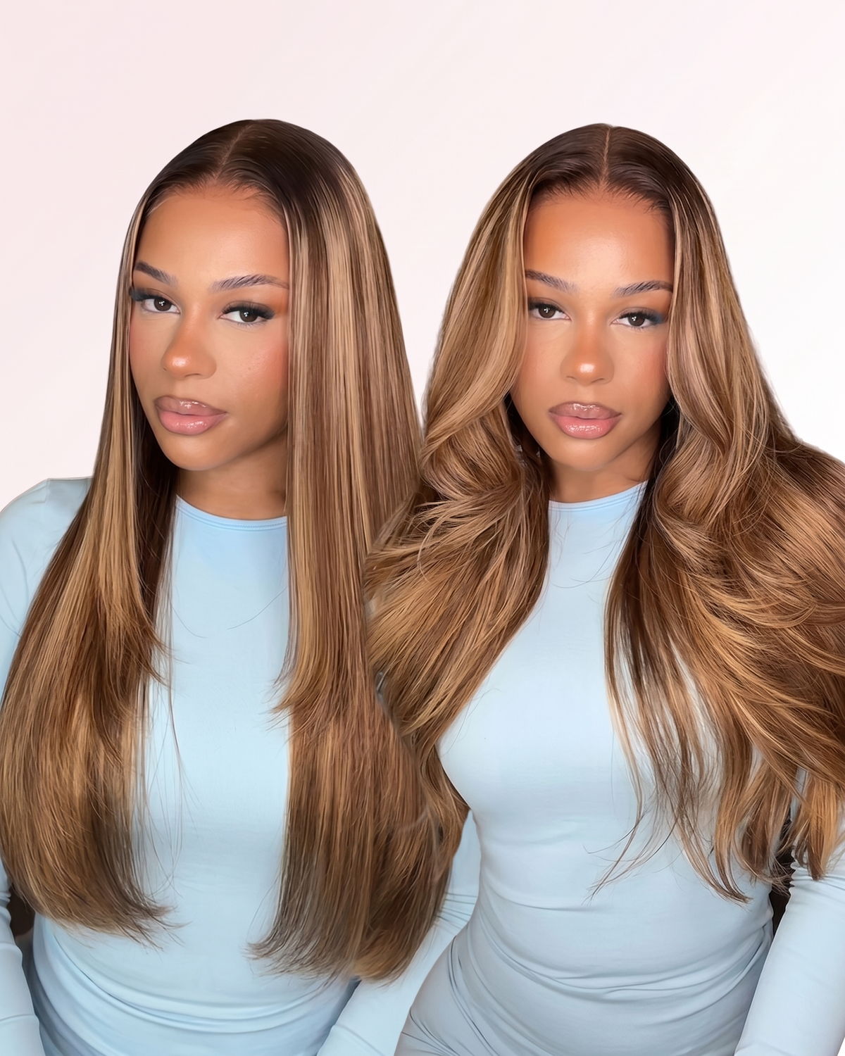 Perruque Prête-à-porter - Blond Miel Balayage, HD Lace 6x5 | LYS — vue 6