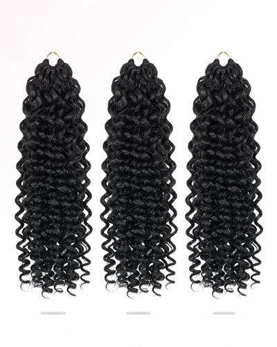 Extensions Crochet Burmese Curly - Noir Naturel | LYS