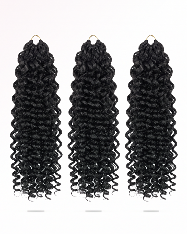 Extensions Crochet Burmese Curly - Noir Naturel | LYS