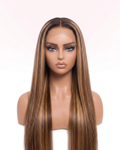 Perruque Prête-à-porter - Blond Miel Balayage, HD Lace 6x5 | LYS