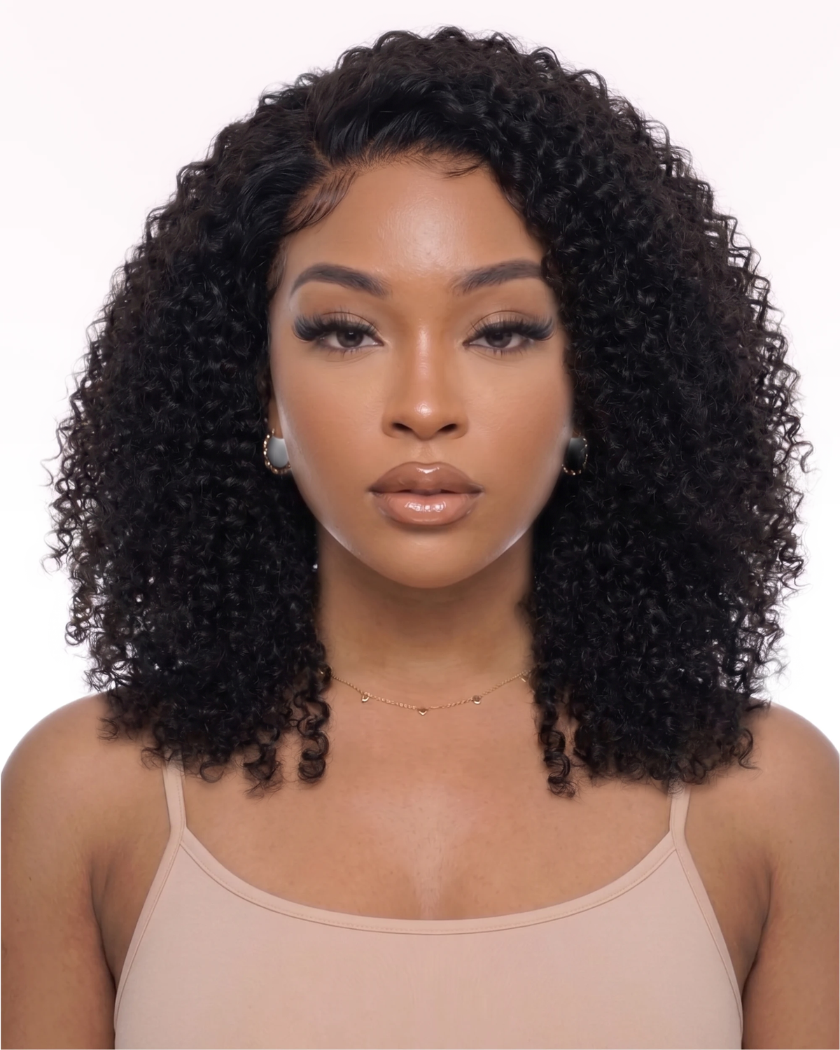 Demi-Perruque Kinky Curly Prête-à-porter - Noir Naturel | LYS — vue 2