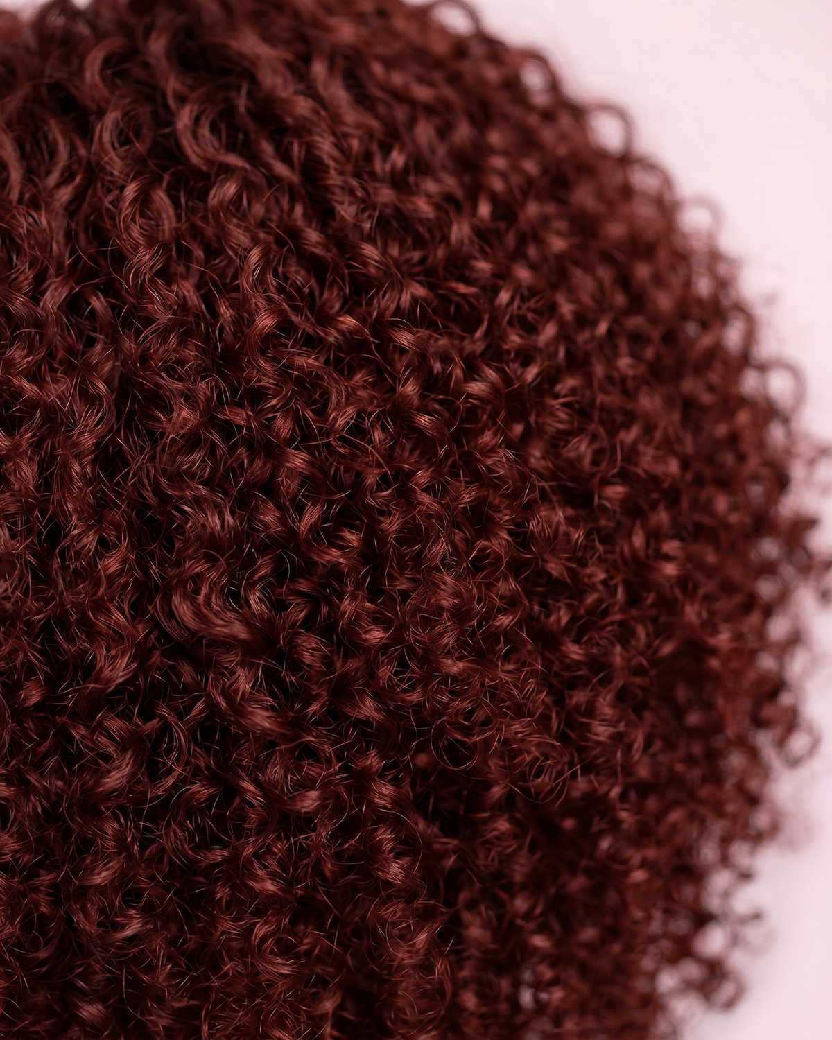 Perruque Afro Kinky Bouclé HD Lace 7x5 – Rouge Brun | LYS — vue 4
