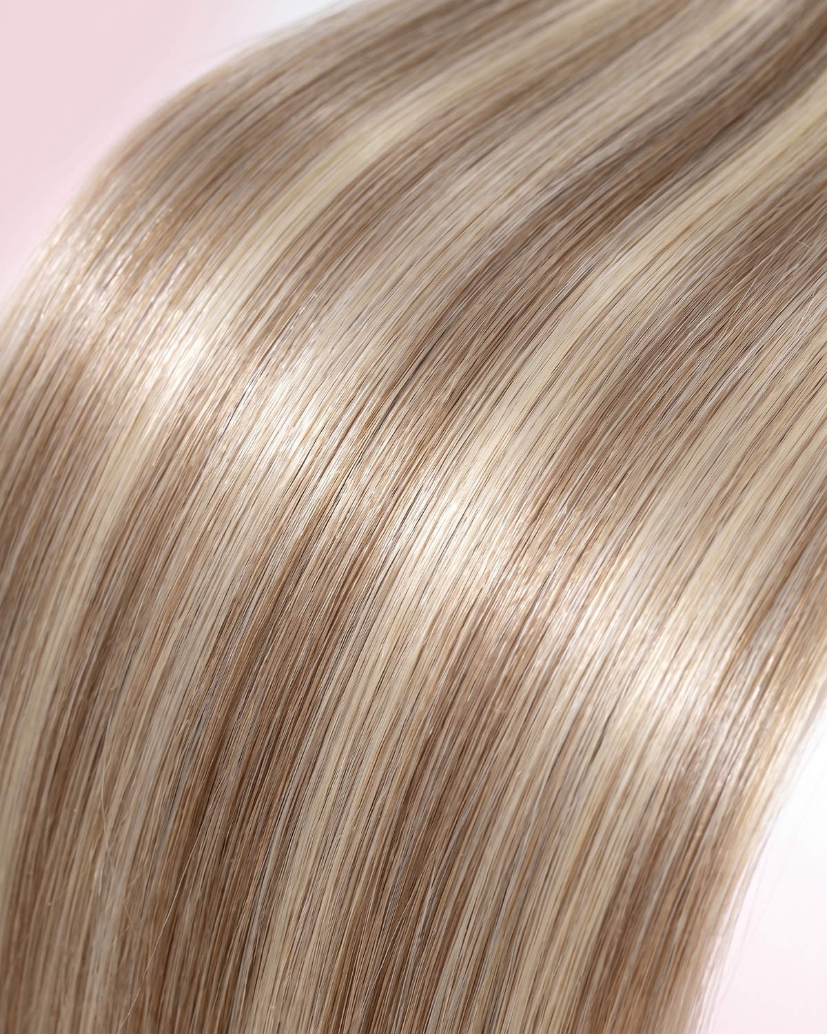 Extensions à Clips Lisses 8 Pièces - Blond Highlights P18/613 | LYS — vue 2