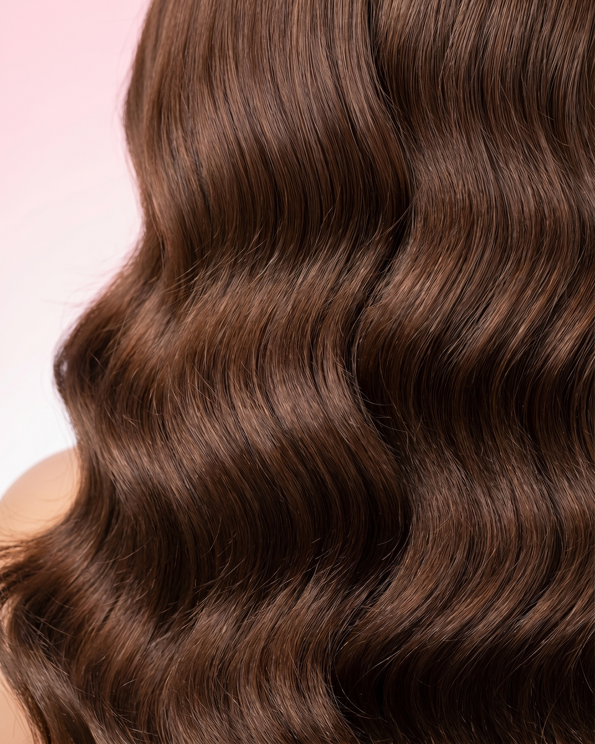 Body Wave Ægte Hår Paryk - Chokoladebrun | Full Lace 13x6, Glueless | LYS — vue 3