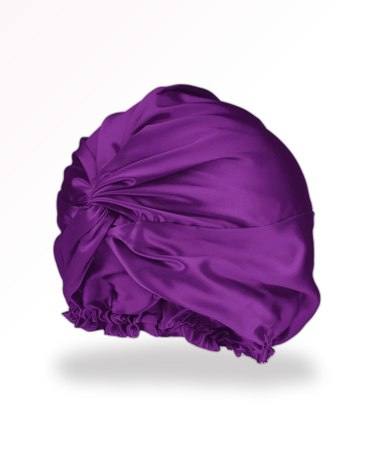 Bonnet en Soie de Mûrier - Violet Royal | LYS — vue 2