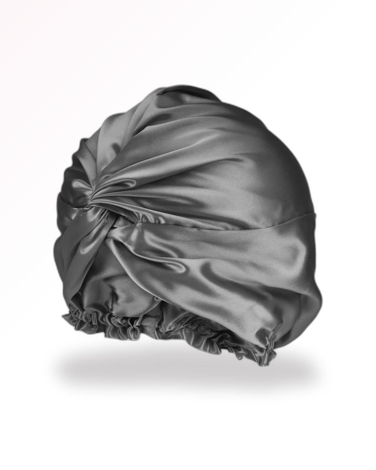 Bonnet en Soie de Mûrier - Gris | LYS — vue 2