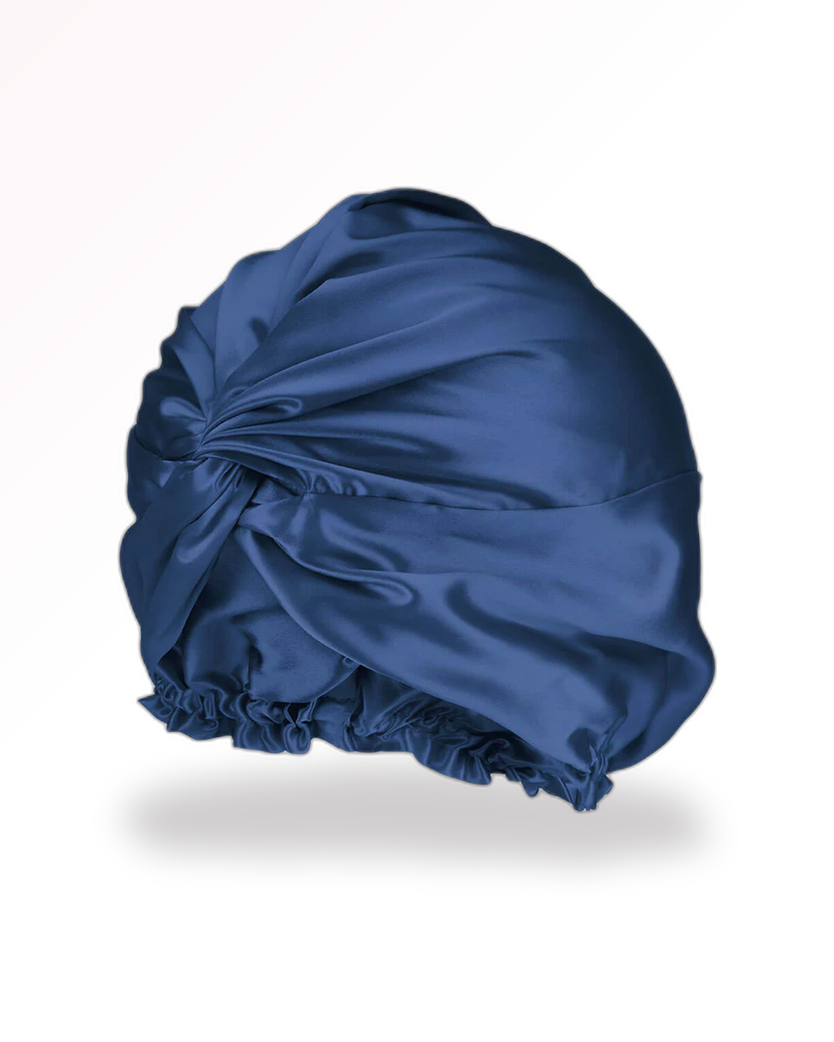 Bonnet en Soie de Mûrier - Bleu | LYS — vue 2