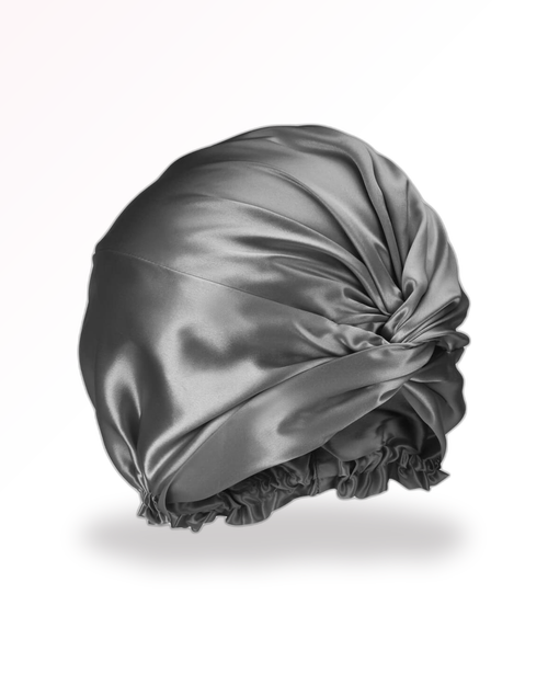 Bonnet en Soie de Mûrier - Gris | LYS