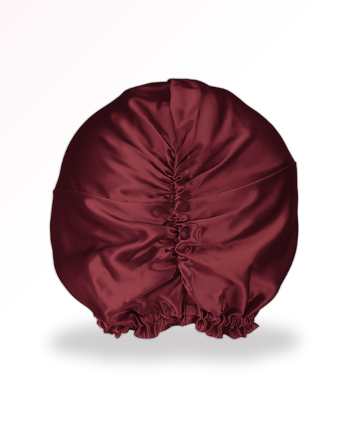 Bonnet en Soie de Mûrier - Bordeaux | LYS