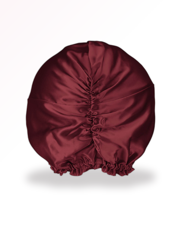 Bonnet en Soie de Mûrier - Bordeaux | LYS