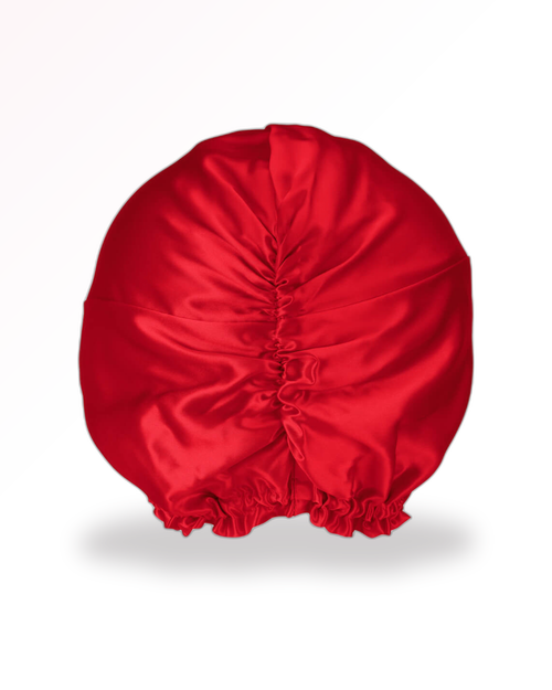 Bonnet en Soie de Mûrier - Rouge | LYS