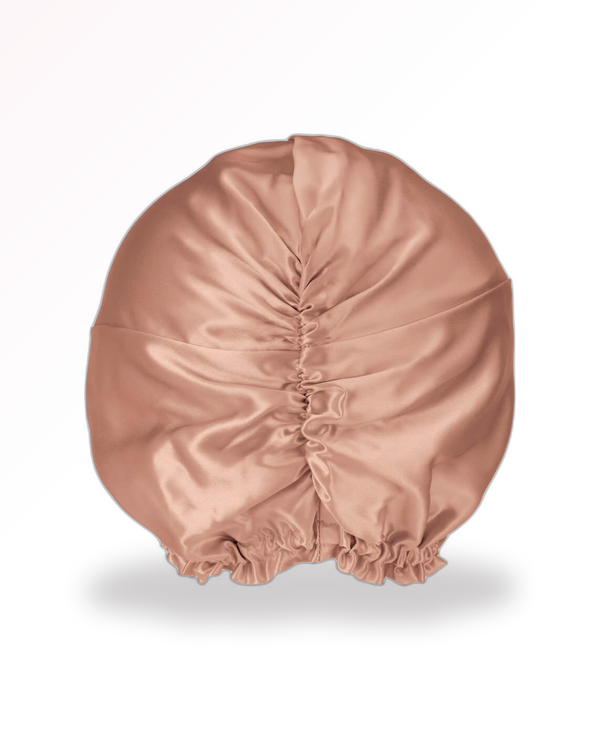 Bonnet en Soie de Mûrier - Or Rosé | LYS