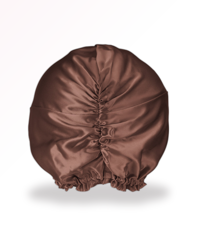 Bonnet en Soie de Mûrier - Chocolat | LYS
