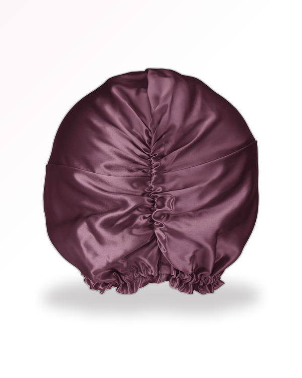 Bonnet en Soie de Mûrier - Prune | LYS