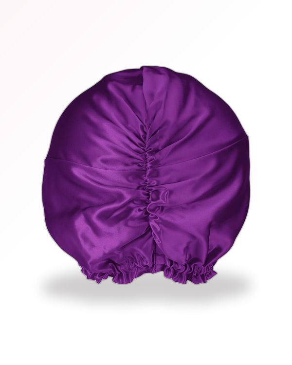 Bonnet en Soie de Mûrier - Violet Royal | LYS