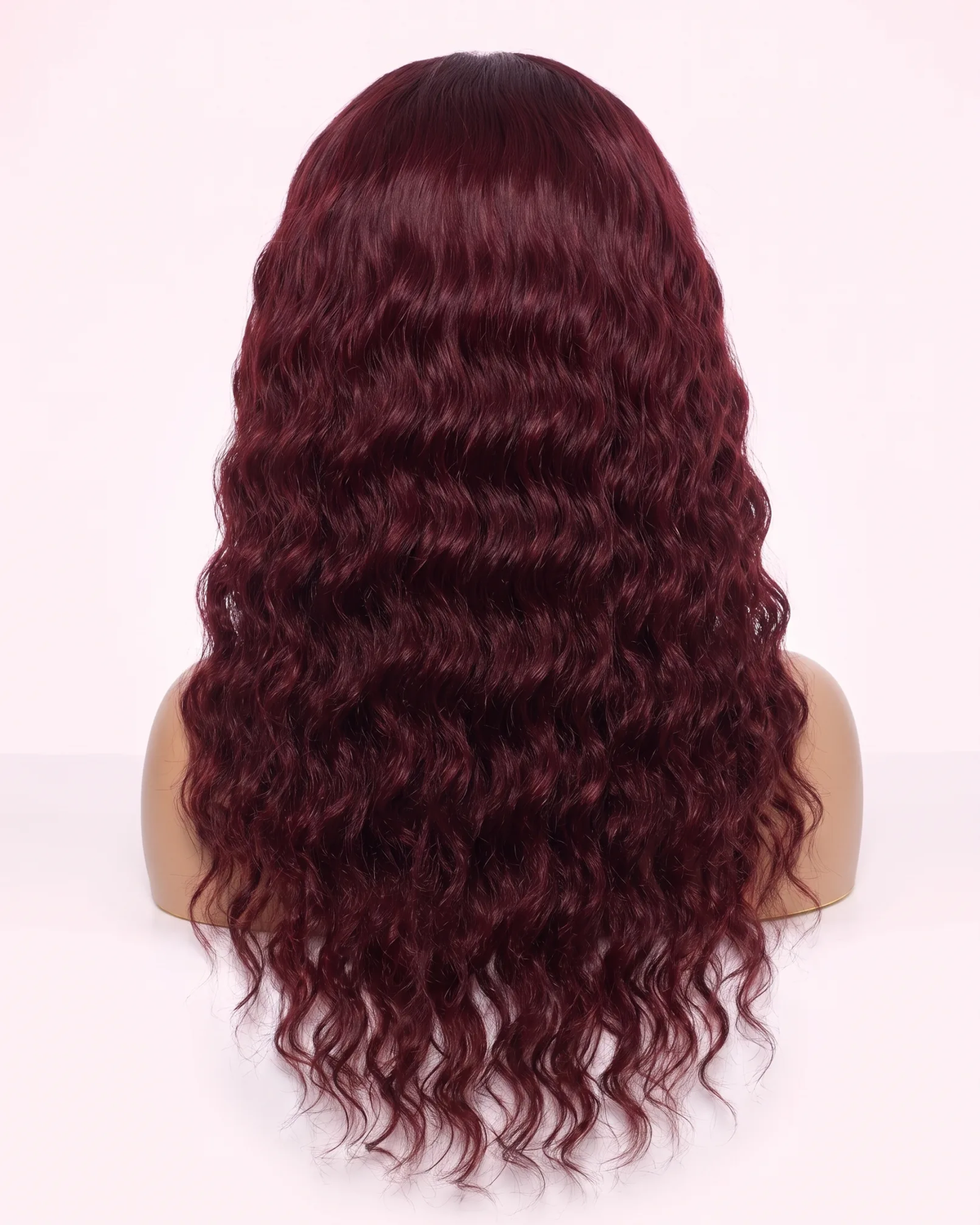 Deep Wave Perücke - Bordeaux | LYS — vue 2
