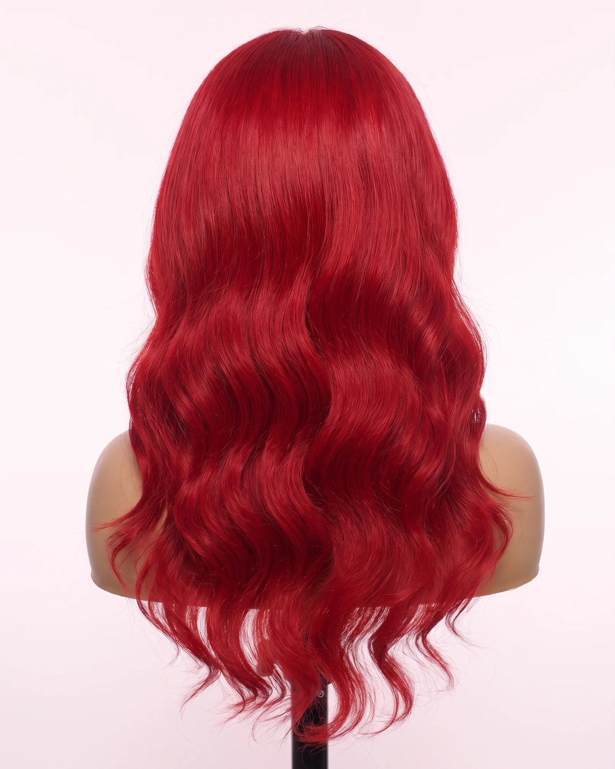 Paryk Body Wave med pandehår - Rød | LYS — vue 2