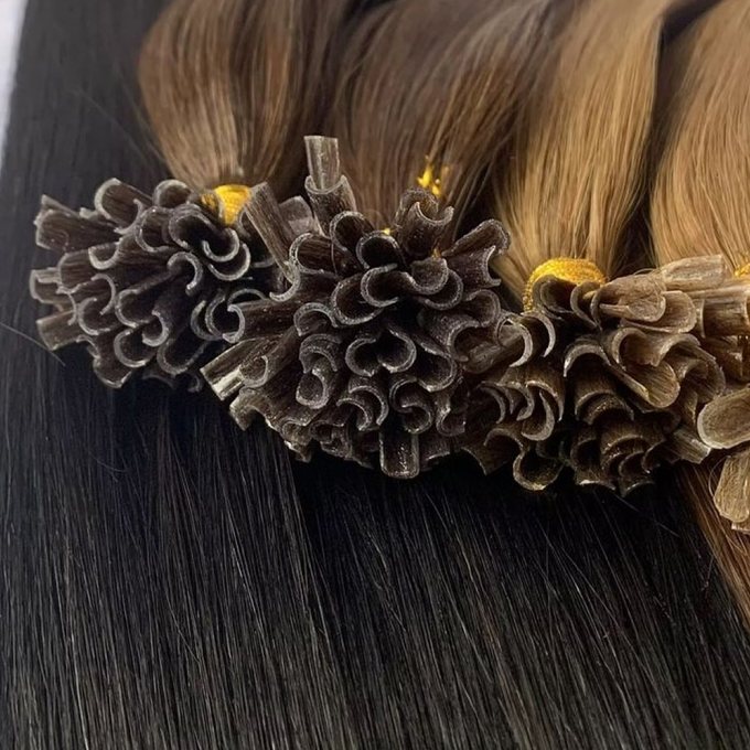 U-Tips — The most natural finish: every strand moves on its own. — Application extensions LYS